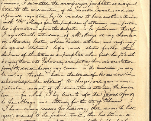 Letter from Governor Giles pg. 2