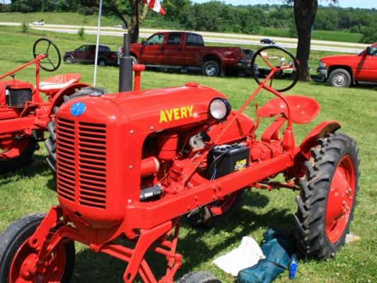 Restored B.F. Avery tractor