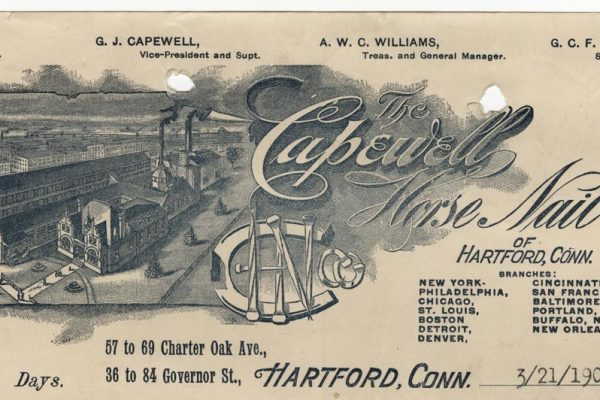 The Capewell Horse Nail Co.