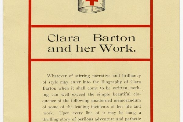 Clara Barton and Her Work