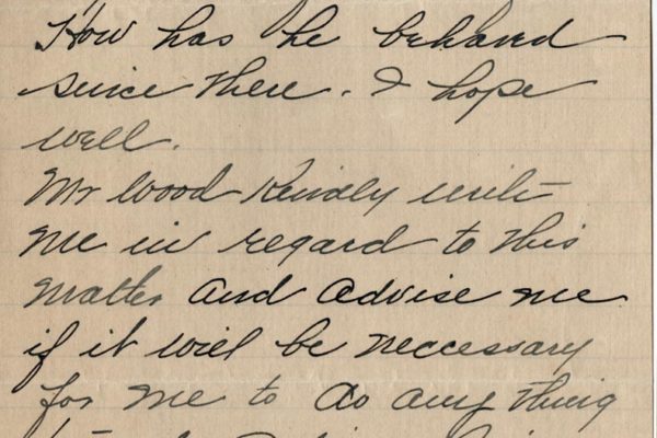 Letter from Mrs. W.H. Reynolds pg. 2