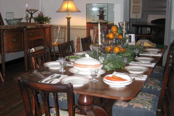 Interior dining room