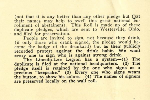 "In 1913 the Movement Re-Named the Lincoln-Lee Legion", Governor Henry C. Stuart Executive Papers, 1916